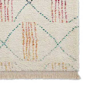 Multicolor Kilim Modern Shaggy Moroccan Easy to clean Rug for Bedroom & Living Room-120cm X 170cm