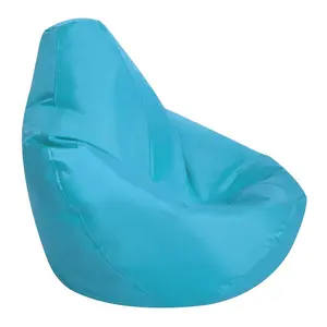 Veeva Kids Indoor Outdoor Bean Bag Gaming Chair Aqua Blue