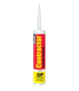 Geocel Contractor General Purpose Silicone 300ml Cartridge - White