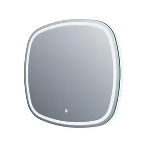 Vincent LED Illuminated Bathroom Mirror (H)600mm (W)600mm