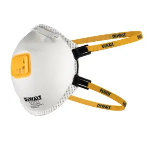 DEWALT FFP2 Disposable Respirator Masks - 10 Pack for Ultimate Protection