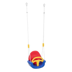 Safety Garden Rope Swing Seat for Detachable Hanging Seat with Support Back Baby Seat