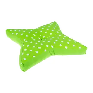 Homescapes Green Stars Floor Cushion