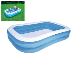 Inflatable Swimming Pool For Children 262x175x51cm - Bestway 54006