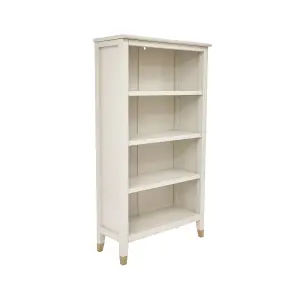 Palazzi Bookcase H127 W69 D25cm - White