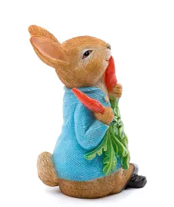 Beatrix Potter Peter Rabbit Eating Radishes Cane or Stake Topper (CCBP0001C) - L4 x W5 x H9 cm