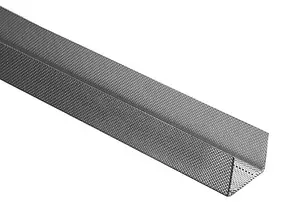 Gypframe Gyplyner Steel Folded edge channel, (L)3m