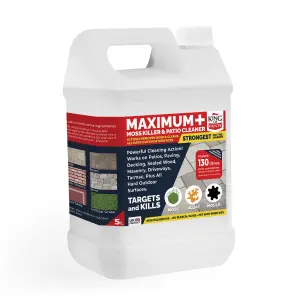 Moss Killer Brick Maximum Concentrate Strongest on the Market for TARMAC- ROOFS AND MORE