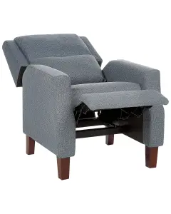 Recliner Chair EGERSUND Fabric Dark Blue