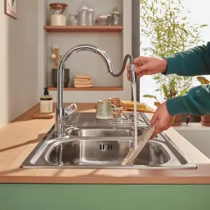 Grohe StartCumbria Single-lever Chrome-plated Kitchen Side lever Tap