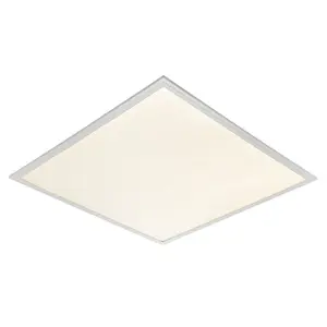 Luminosa Stratus Recessed Panel Light 4000K 40W White Paint & Opal Polycarbonate