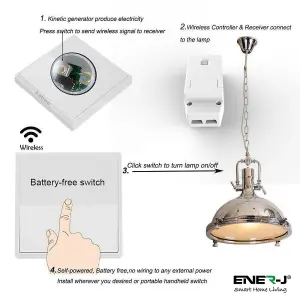 100W RF & WiFi ON/OFF & Dimming Receiver, Also works with Alexa