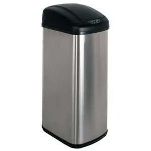 Halton Stainless Steel 52 Litre Motion Sensor Rubbish Bin