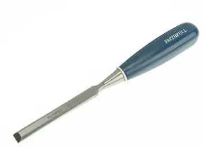 Faithfull Bevel Edge Chisel Blue Grip 10mm 3/8in FAIWCB38