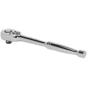 Premium 48-Tooth Pear-Head Ratchet Wrench - 3/8 Inch Drive with Flip Reverse Mechanism