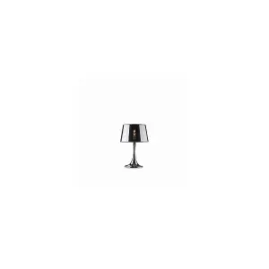 Luminosa London Cromo 1 Light Large Table Lamp Chrome, E27