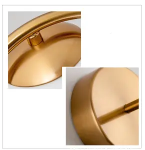 Wall Lights Indoor Wall Sconce LED E27 Gold Wall Lamp Ball 5W