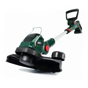 Webb Eco 20V Cordless 30cm Grass Trimmer - 1.4mm Line, Lightweight, Edging Protector & 3Yr Warranty, 2Ah w/ Battery & Charger