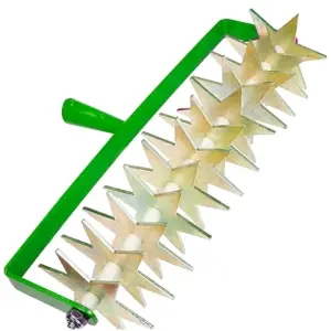 Cultivator, Rotary Hand Soil Scarifier Cultivator Head, 41 cm / 16 in Wide, Gardening and Farming Tool