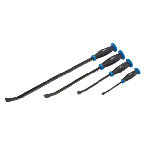 Draper Soft Grip Pry Bar Set (4 Piece) 08559