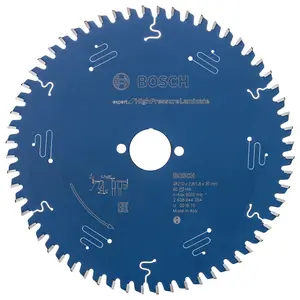 Bosch Professional Expert Circular Saw Blade for Hand Held High Pressure Laminate - 210x30x2.8x60T