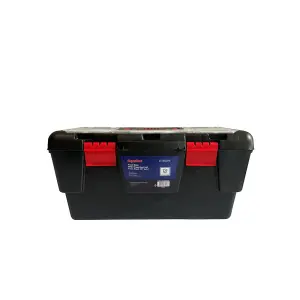 SupaTool Tool Box Black/Red (One Size)