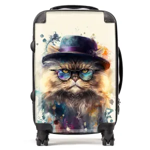 Persian Cat Splashart Suitcase - Cabin