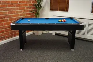 Signature Stewart Folding Leg Pool Table: 6Ft, 7ft