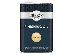 Liberon 5 Litre Finishing Oil for Interior Wood and Furniture