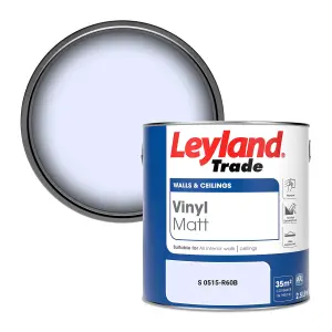 Leyland Trade Vinyl Matt Walls & Ceilings Emulsion Paint (S 0515-R60B) 2.5L