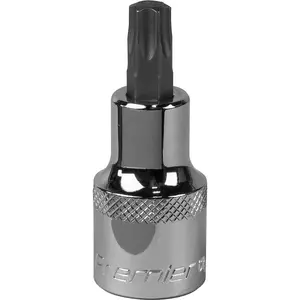 T47 TRX Star Socket Bit - 1/2 Inch Drive with Premium S2 Steel and Knurled Grip