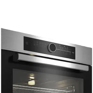 Beko BBQM22400XP Built-in Pyrolytic Single Pyrolytic Oven - Stainless steel effect