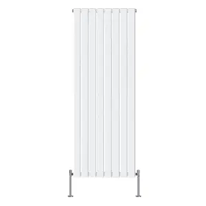 Right Radiators 1800x544 mm Vertical Single Flat Panel Designer Radiator White