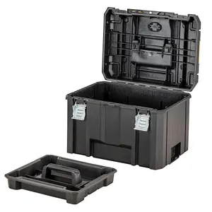 2X Dewalt DWST83346-1 TSTAK 2.0 VI Deep Tool Storage Case Heavy Duty + Tote Tray