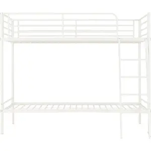 Dore Single (3') Futon Bunk Bunk Bed White