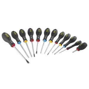 Stanley FatMax 12 piece Standard Mixed Screwdriver set