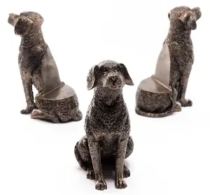 Sitting Labrador Plant Pot Feet - Set of 3