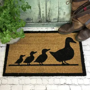 Duck Family Indoor & Outdoor Coir Doormat