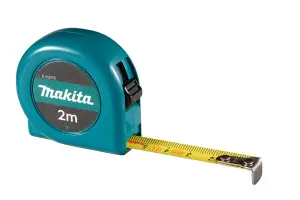 Makita E-03078 2m Pocket Tape Measure 2 Metres Mini Measuring Tape 200cm X2