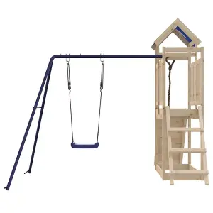 Berkfield Outdoor Playset Solid Wood Pine