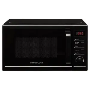 Cookology 800W Microwave 20L Digital Freestanding - CFSDI20LBK Black