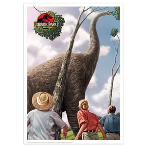 Jurassic Park Limited Edition A3 Art Print