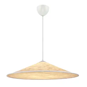 Nordlux Hill Dome Pendant Ceiling Light White E27