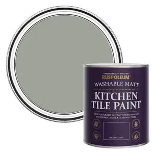 Rust-Oleum Tea Leaf Matt Kitchen Tile Paint 750ml