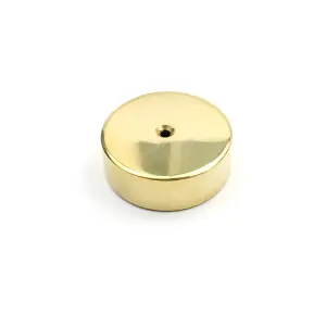 Oakcrafts - Brass End Cap Socket for Handrails 54mm - Single Unit