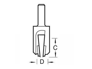 Trend 24/10 x 1/4 TCT Plug Maker No.10