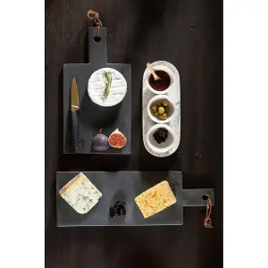 Maison by Premier Marble Luxe 4 Piece Tapas Set