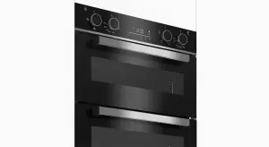 Beko BBTQF24300B Built-under Double Oven - Black