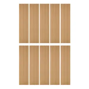 Paintable Slat Wall Panels - Pack of 10