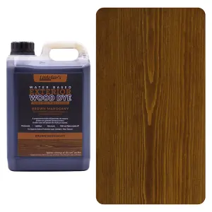 Littlefair's - Outdoor Wood Stain - Brown Mahogany - 5 LTR